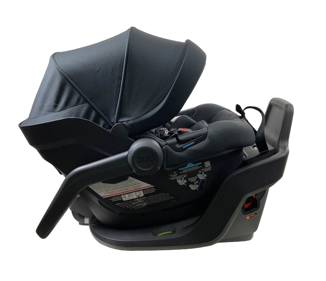  UPPAbaby MESA MAX Infant Car Seat And Base, 2023, DualTech Jake (Black)