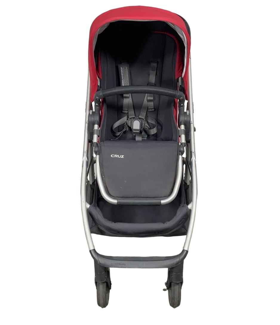  UPPAbaby CRUZ Stroller, 2017, Denny (Red)