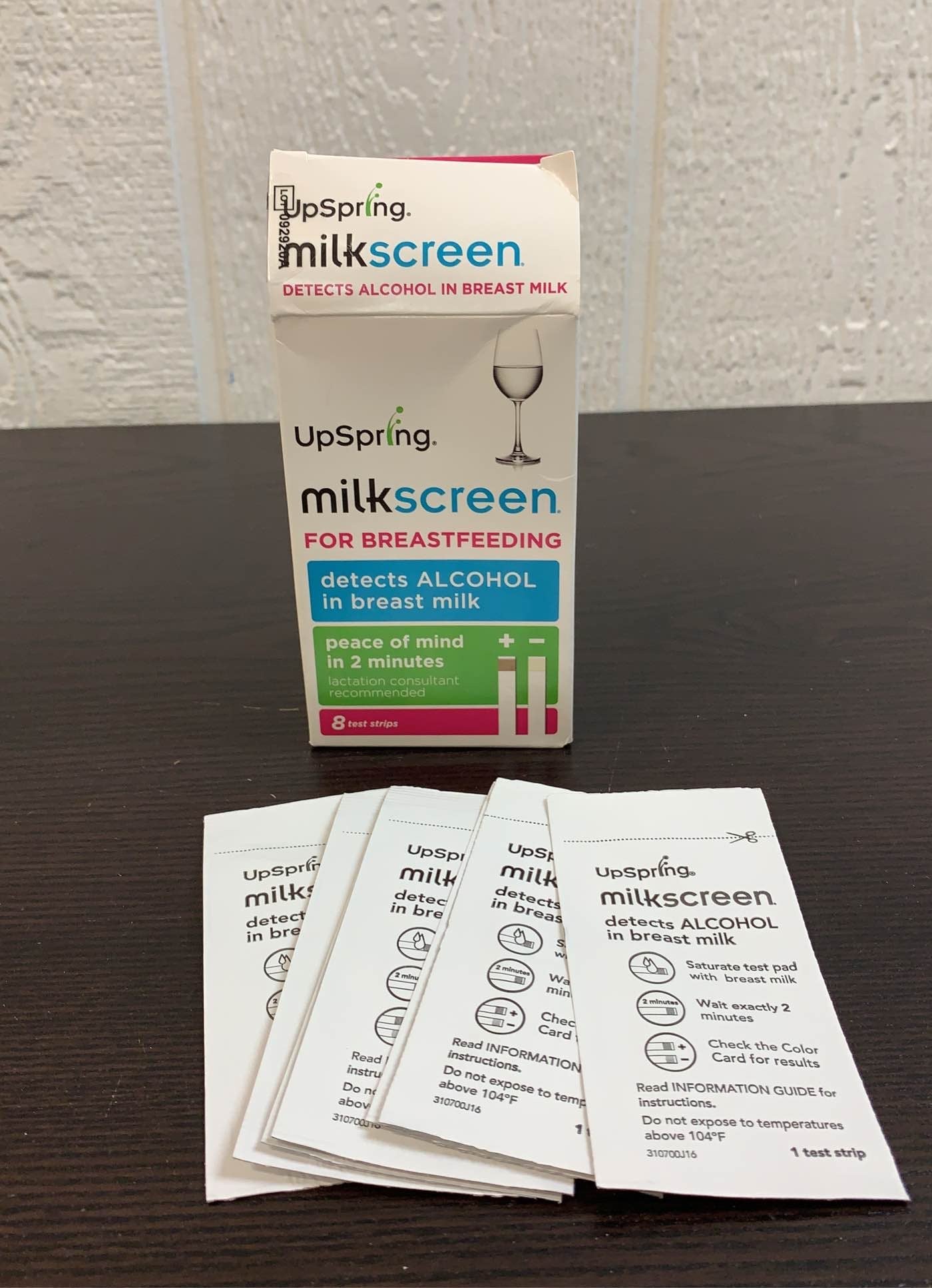  Upspring Milkscreen Disposable Breastmilk Home Test Strips