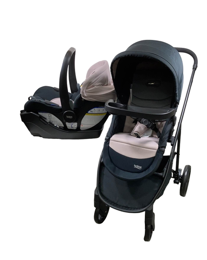  Britax Willow Brook S+ Travel System, 2023, Sand Onyx