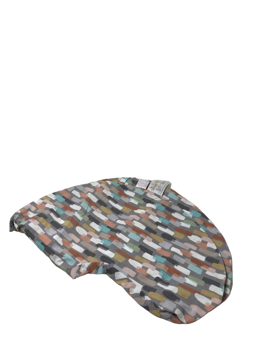  Boppy Original Nursing And Infant Support Pillow Slipcover, Neutral Gray Brushstrokes