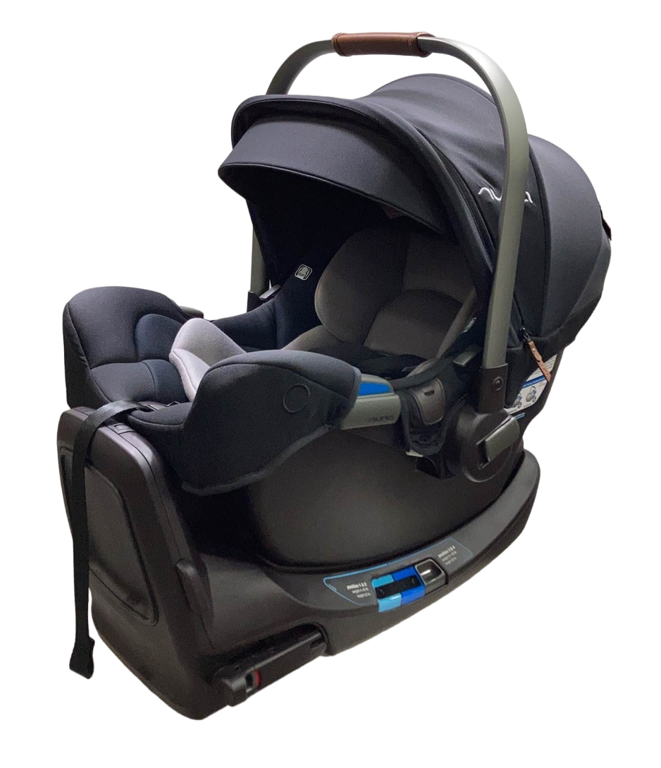  Nuna PIPA Rx Infant Car Seat, Caviar, 2023