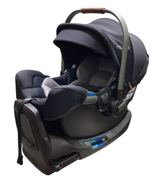  Nuna PIPA Rx Infant Car Seat, Caviar, 2023