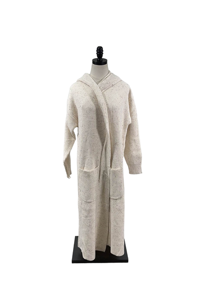  Goumikids Hooded Knit Long Cardigan, O/S