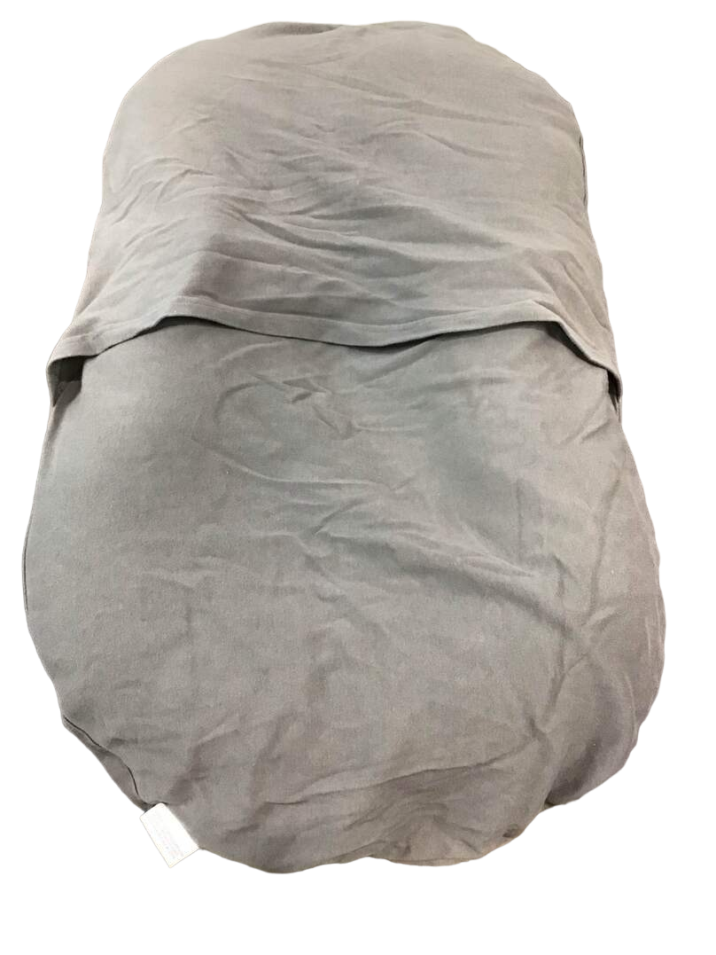  Snuggle Me Organic Sensory Infant Lounger With Cover, Stone