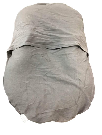  Snuggle Me Organic Sensory Infant Lounger With Cover, Stone