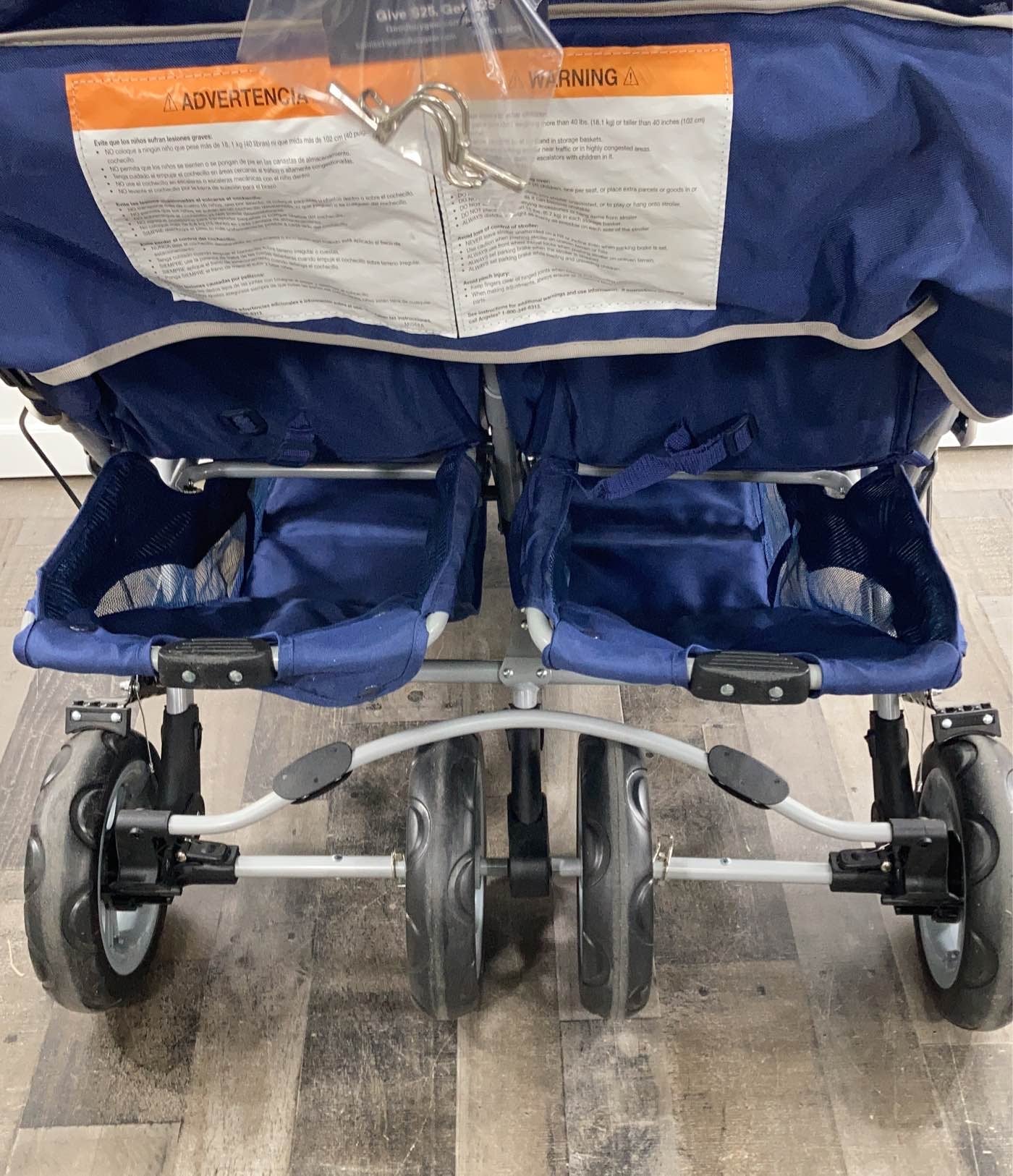  Angeles 4 Passenger Sure Stop Folding Bye-bye Stroller, 2017