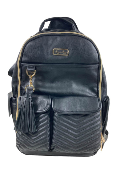  Itzy Ritzy Boss Backpack Diaper Bag, Jetsetter Black