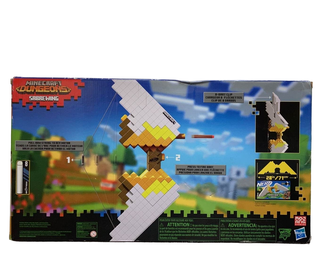 Nerf Minecraft Sabrewing