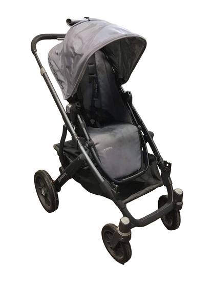  UPPAbaby VISTA Double Stroller, 2015, Blue Melange