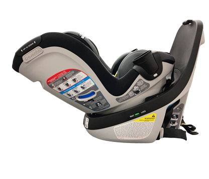  Evenflo Gold Revolve 360 Slim 2-in-1 Rotational Car Seat With SensorSafe, 2023, Obsidian Black