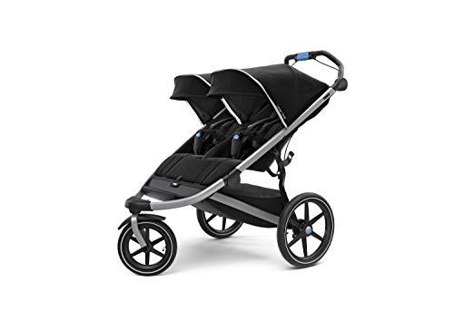  Thule Urban Glide 2 Double Stroller, 2021, Jet Black