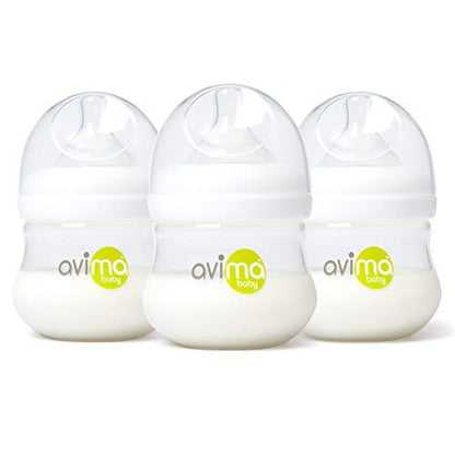  Avima Baby Baby Bottles Wide Neck Set Of 3