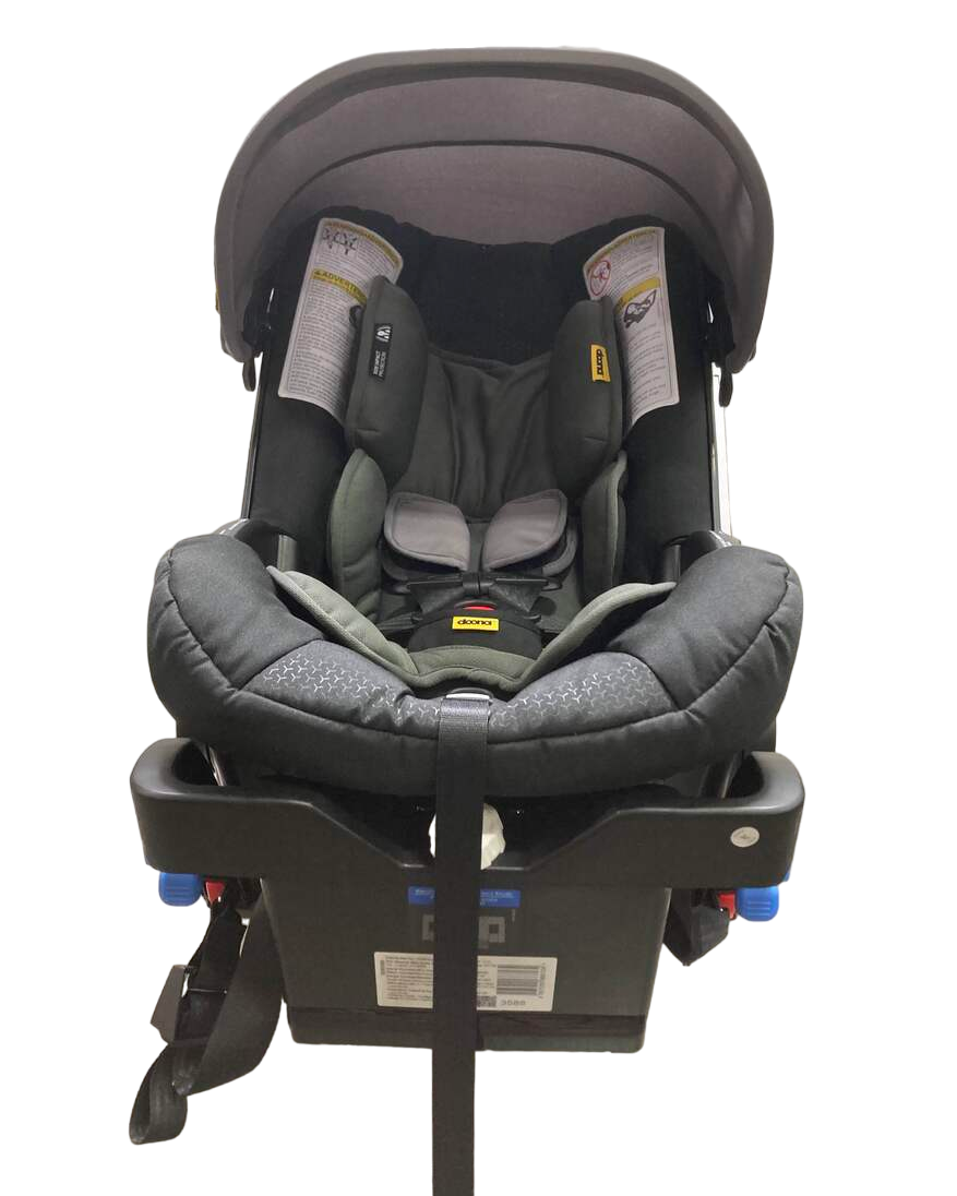  Doona Infant Car Seat & Stroller Combo, 2023, Grey Hound