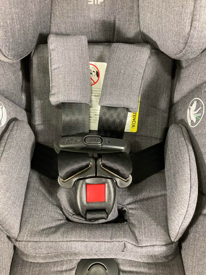  UPPAbaby MESA V2 Infant Car Seat, 2023, Greyson (Charcoal Melange Merino Wool)