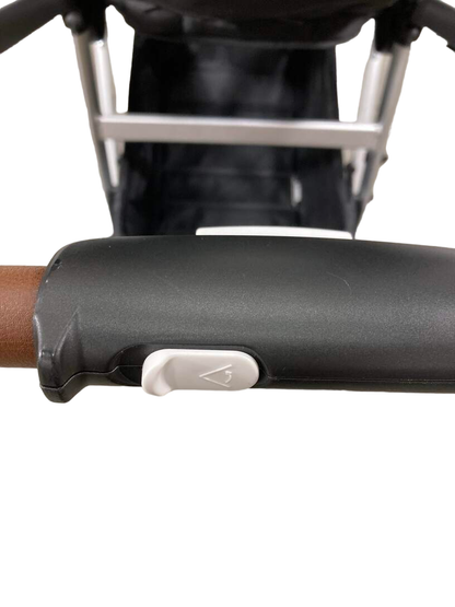  Mockingbird Single To Double Stroller, 2023, Silver With Penny Leather, Windowpane, Black