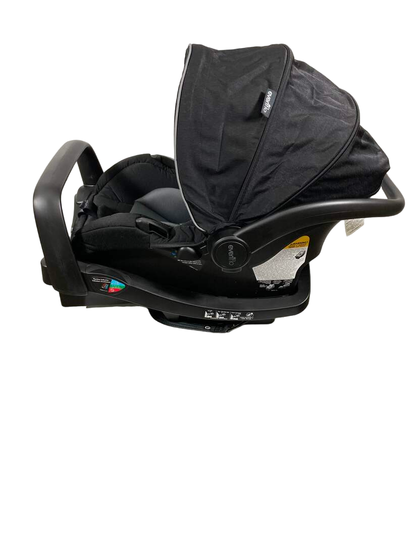  Evenflo Pivot Xpand Modular Travel System Stroller, 2022, Ayrshire Black