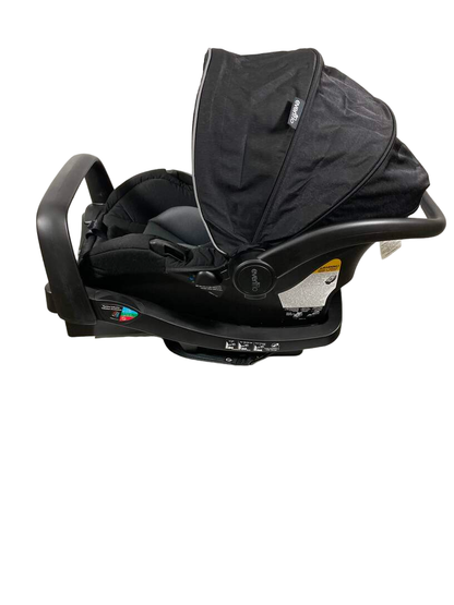  Evenflo Pivot Xpand Modular Travel System Stroller, 2022, Ayrshire Black