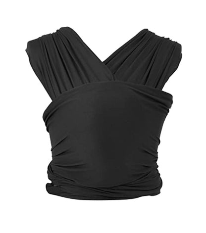  Ergobaby Aura Baby Wrap, Pure Black