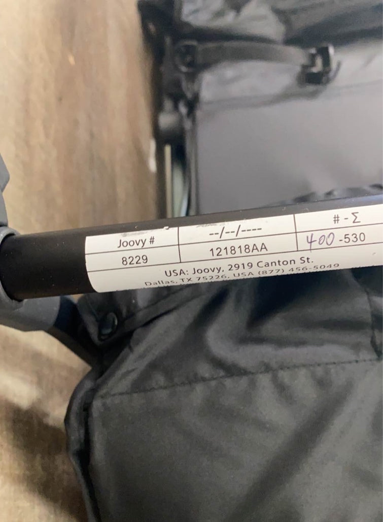  Joovy Kooper Stroller, 2018, Forged Iron