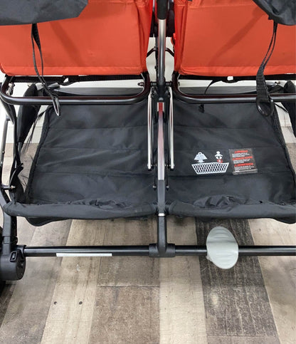  Joovy Kooper X2 Double Stroller, Paprika