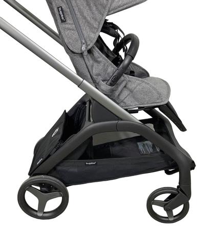  Bugaboo Dragonfly Stroller, Graphite, Grey Melange, Grey Melange, 2023