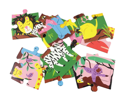  Mudpuppy On Safari Lift-the-Flap Puzzle