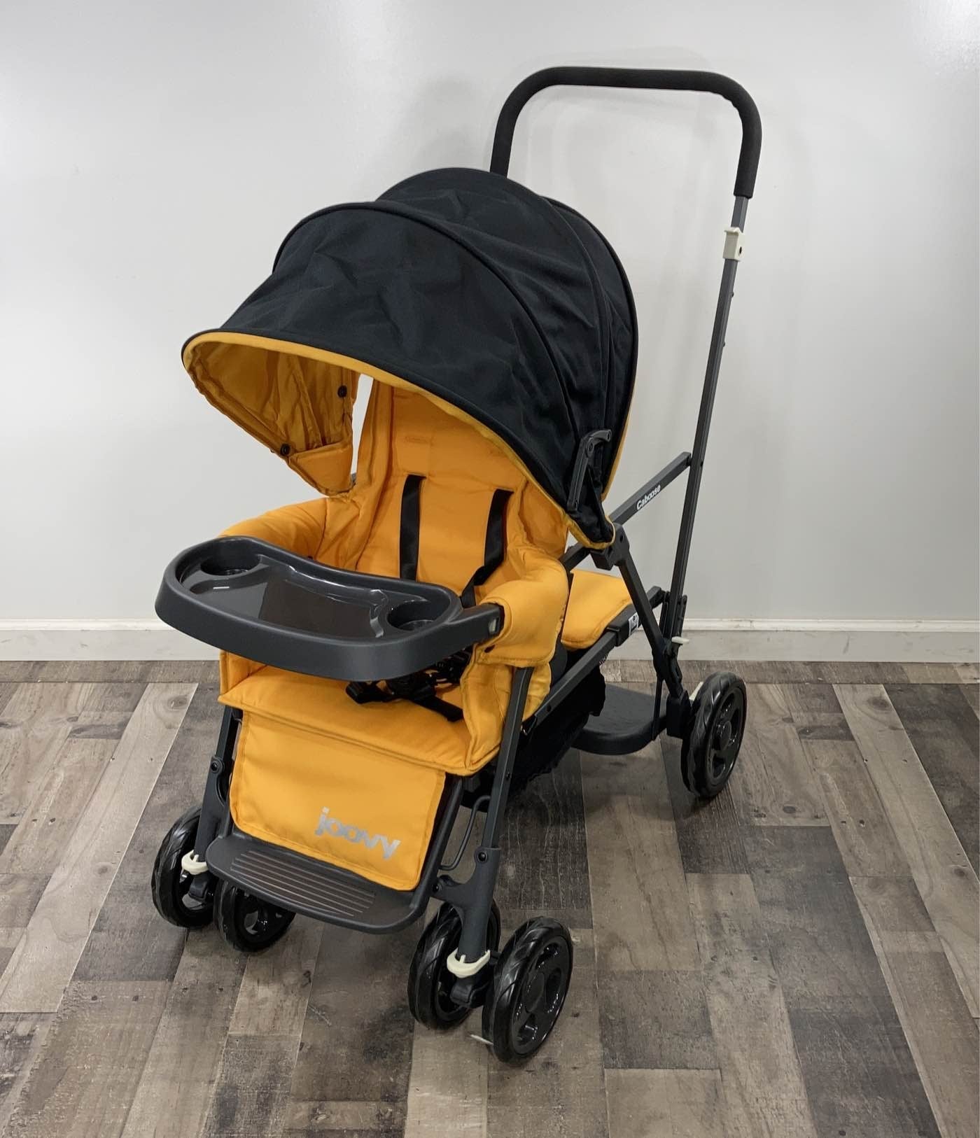  Joovy Caboose Stand-On Tandem Stroller, 2020, Amber