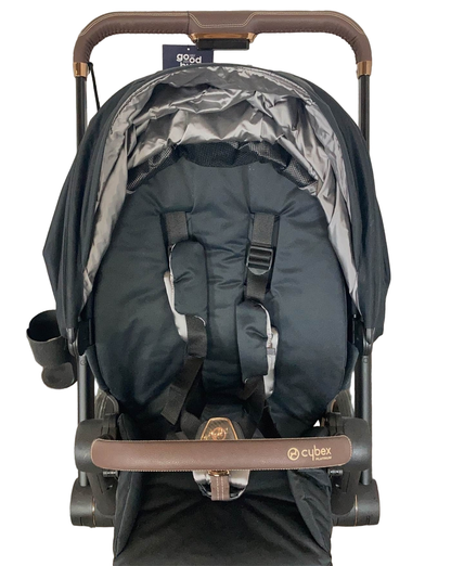  Cybex E-PRIAM Electric Stroller, Deep Black, (Charger Not Included)