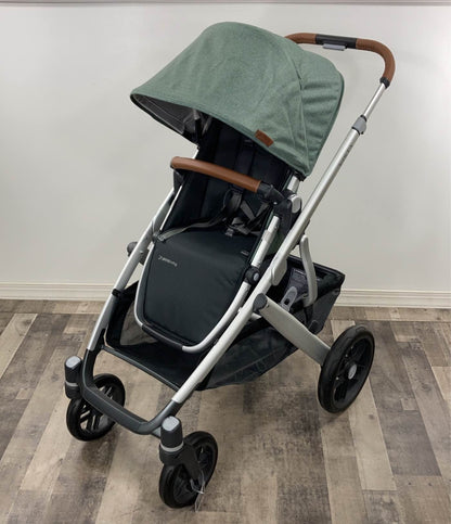  UPPAbaby VISTA V2 Stroller, Emmett (Green Melange), 2021