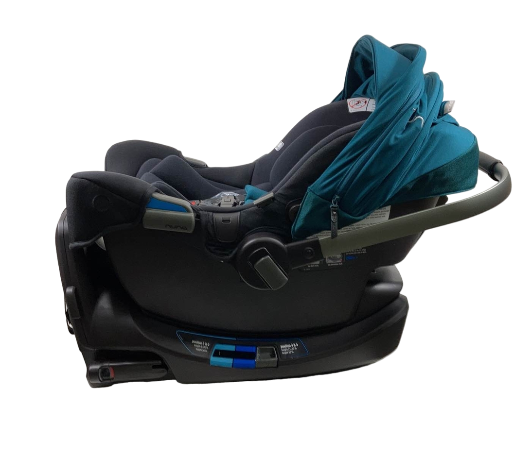  Nuna PIPA Rx Infant Car Seat, 2022, Lagoon