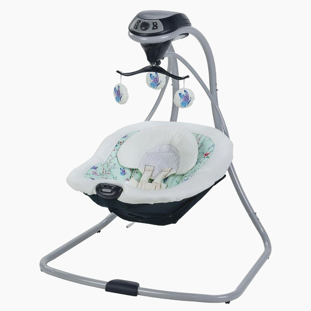  Graco Simple Sway Baby Swing, Prairie