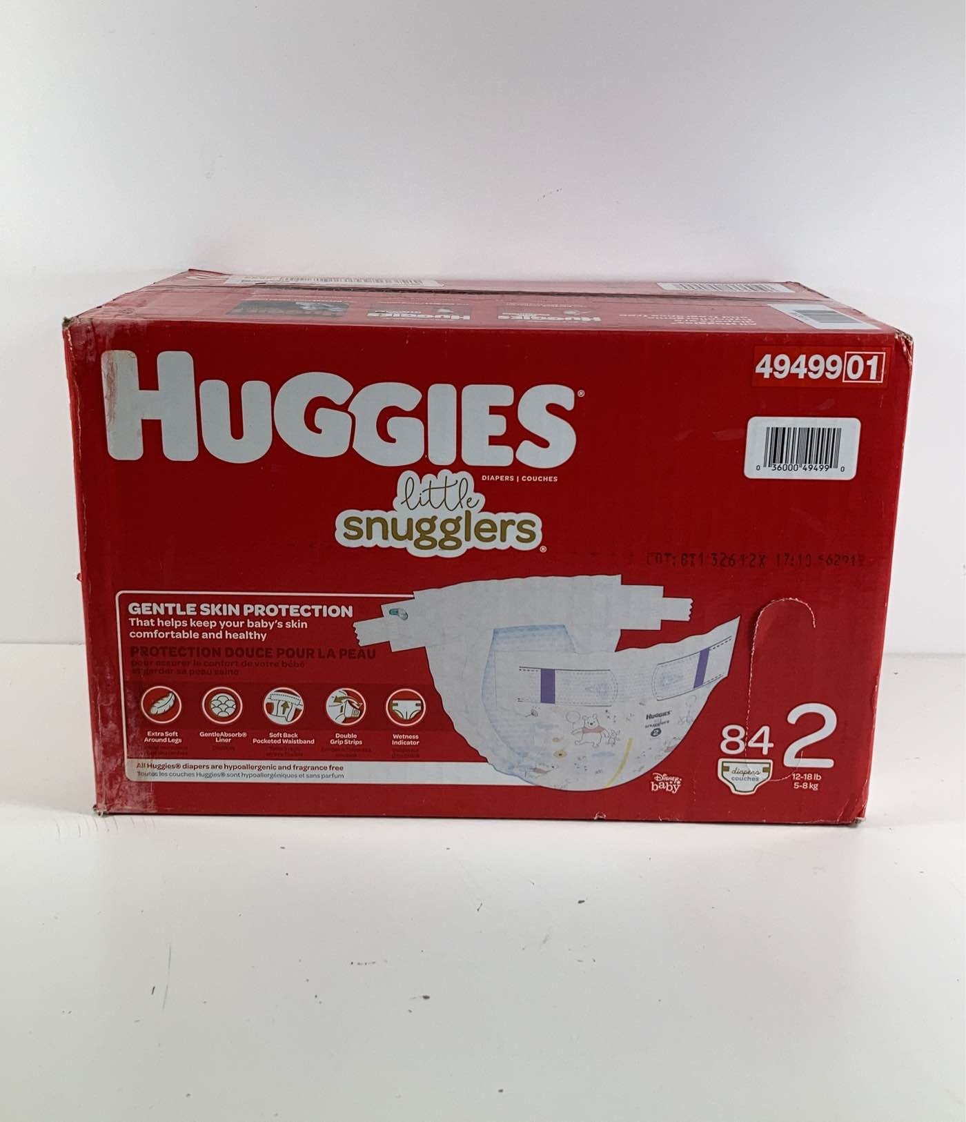  Huggies Little Snugglers, 84-Count, Size-2