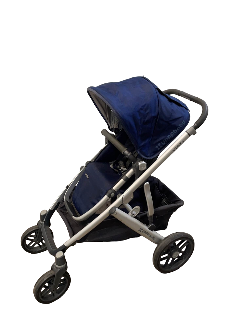  UPPAbaby VISTA Double Stroller, 2017, Taylor (Indigo)