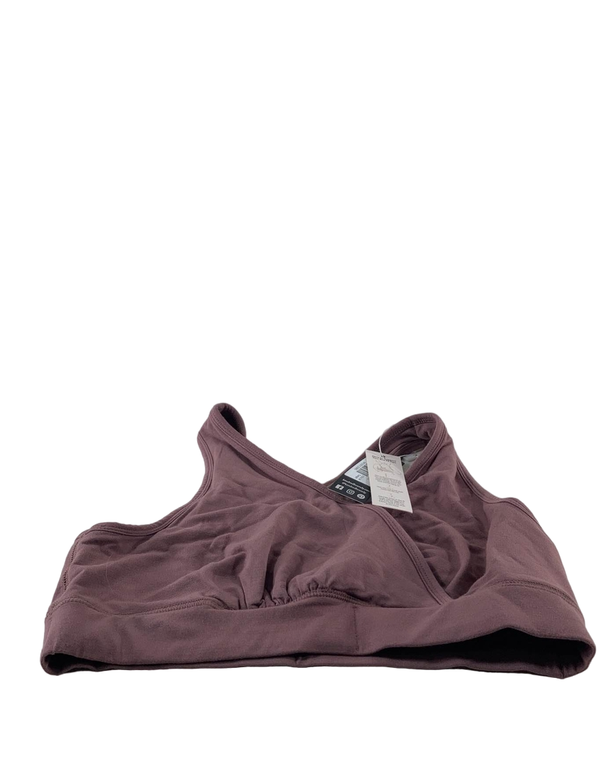  Kindred Bravely French Terry Racerback Nursing And Sleep Bra, Twilight, Large - Busty/Grande+