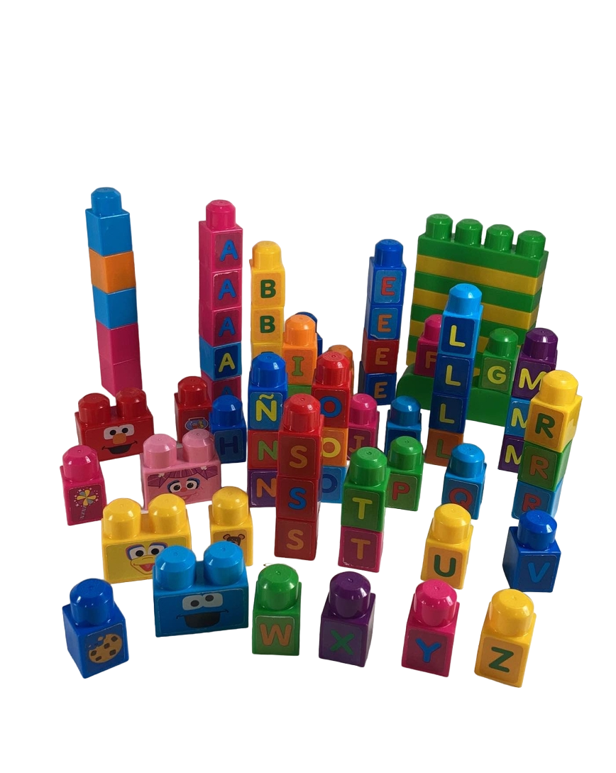  Mega Bloks Sesame Street Let's Build