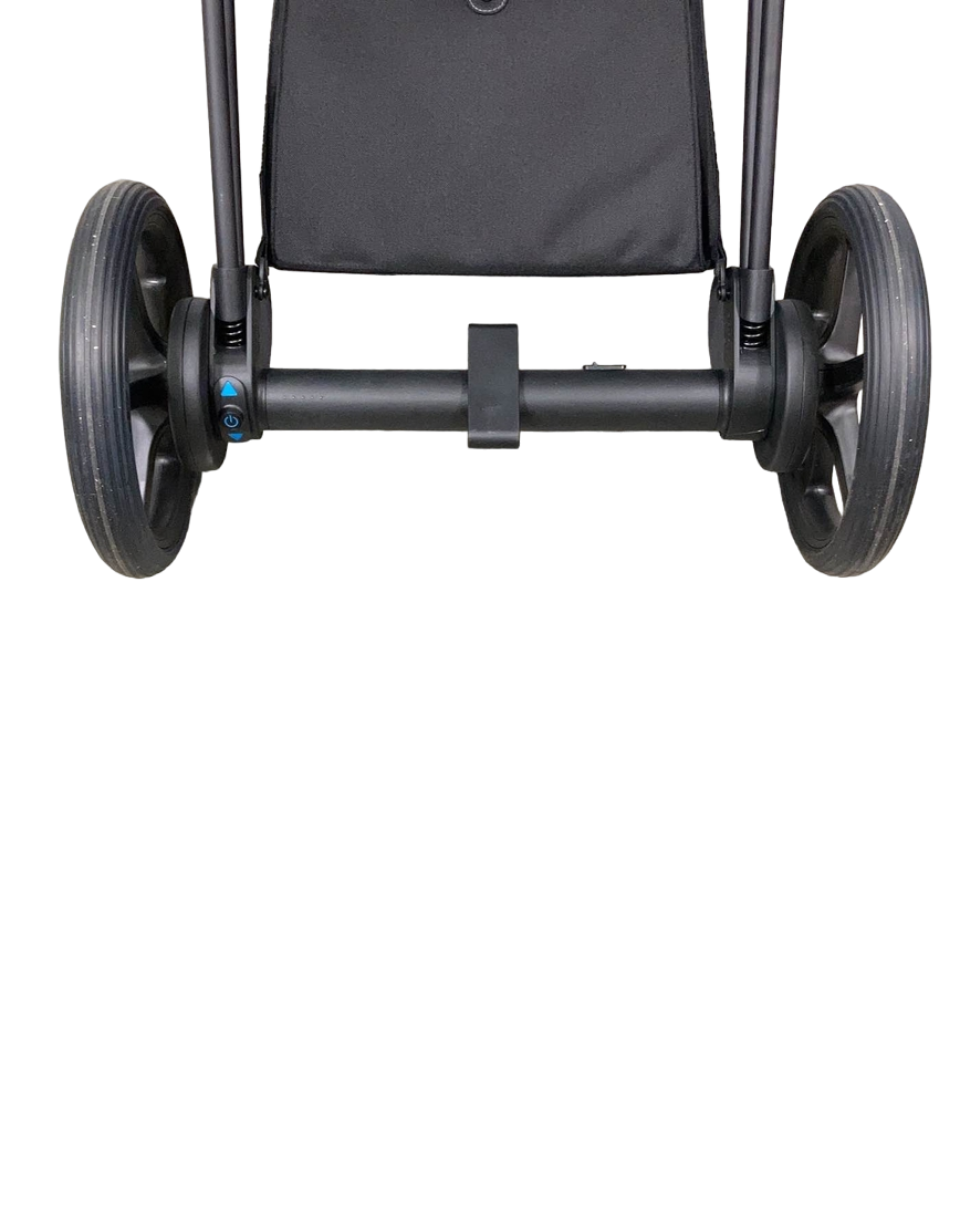 Cybex E-PRIAM Electric Stroller, Matte Black, Deep Black, 2021
