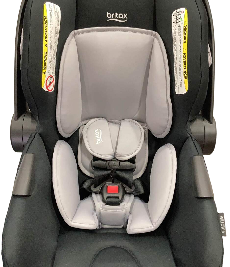  Britax Willow Brook S+ Travel System, 2023, Glacier Onyx
