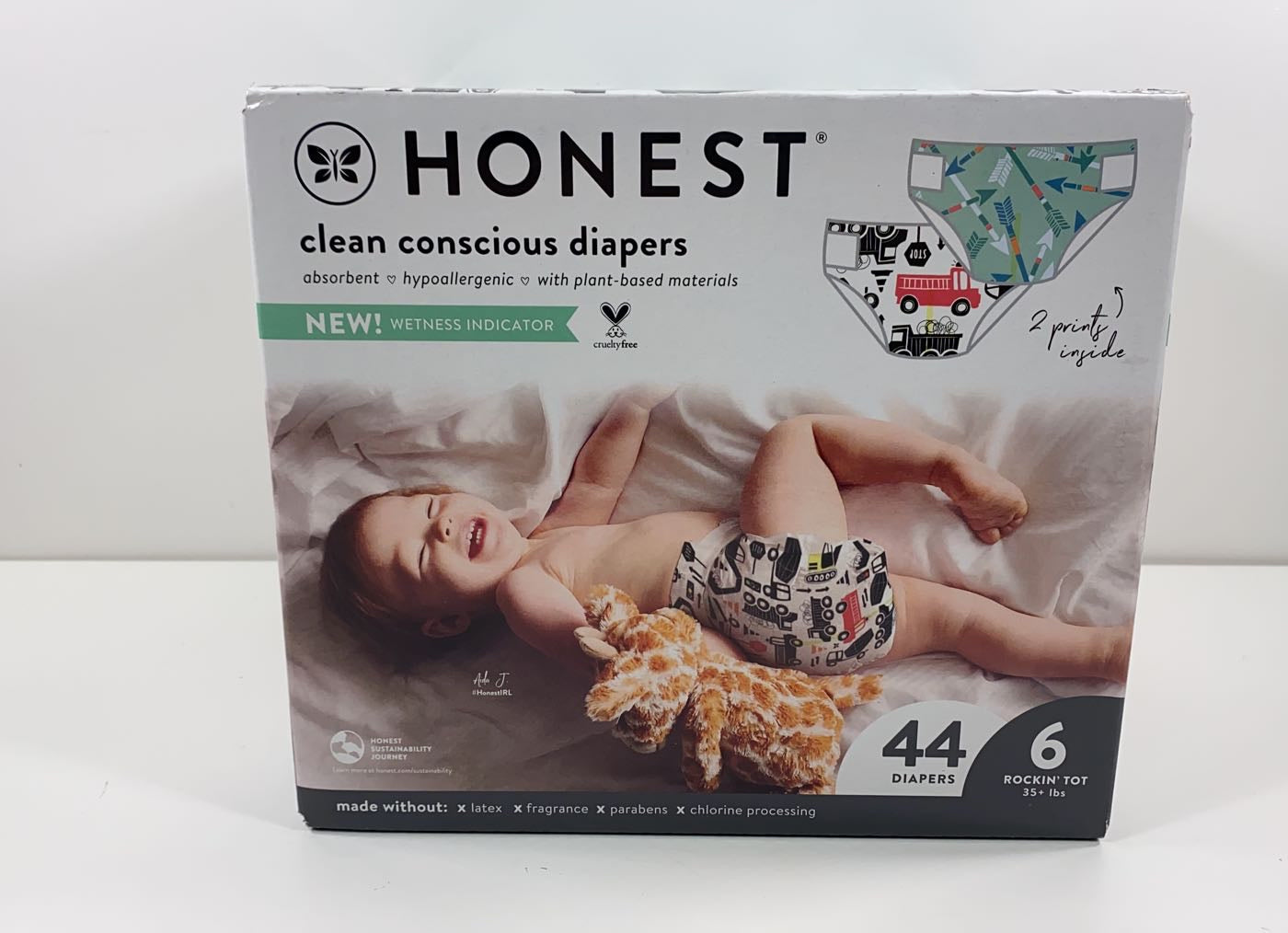  Honest Company Diapers, Size 6, 44 Count