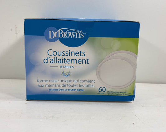  Dr. Brown's Disposable Breast Pads 60-Pack