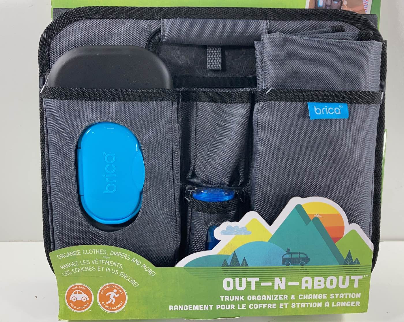  Brica Out-N-About Trunk Organizer & Changing Station