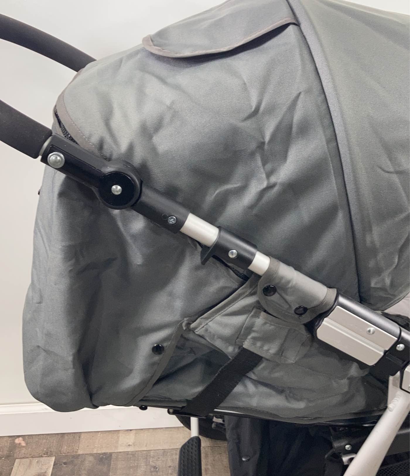  Bumbleride Indie Stroller, Fog Grey, 2014