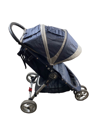  Baby Jogger City Mini Single Stroller, Navy Blue/Gray