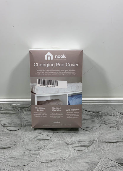  Nook Pebble Changing Pad Cover, Misty