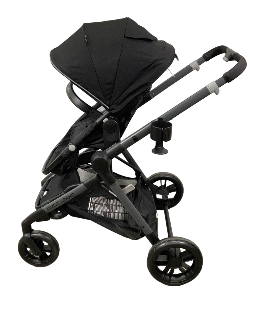 Evenflo Pivot Xpand Modular Stroller, 2023, Ayrshire Black