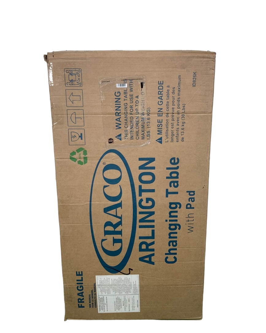  Graco Arlington Changing Table, Pebble Gray
