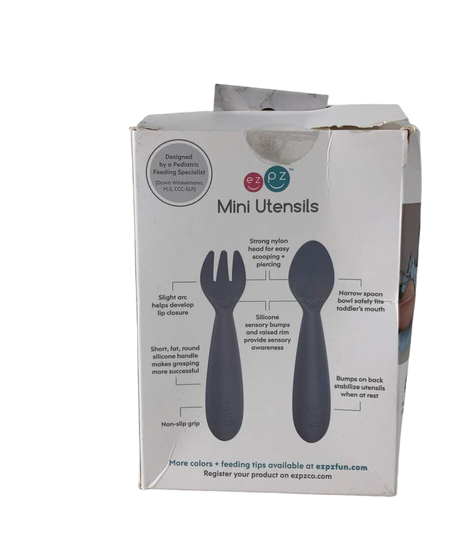  Ezpz Mini Utensils, Sage