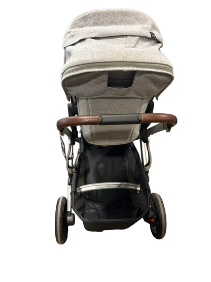  UPPAbaby VISTA V2 Double Stroller, 2020, Stella (Grey Brushed Melange)