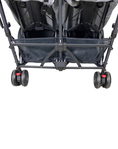  UPPAbaby G-Link V2 Double Stroller, 2022, Greyson (Charcoal Melange)