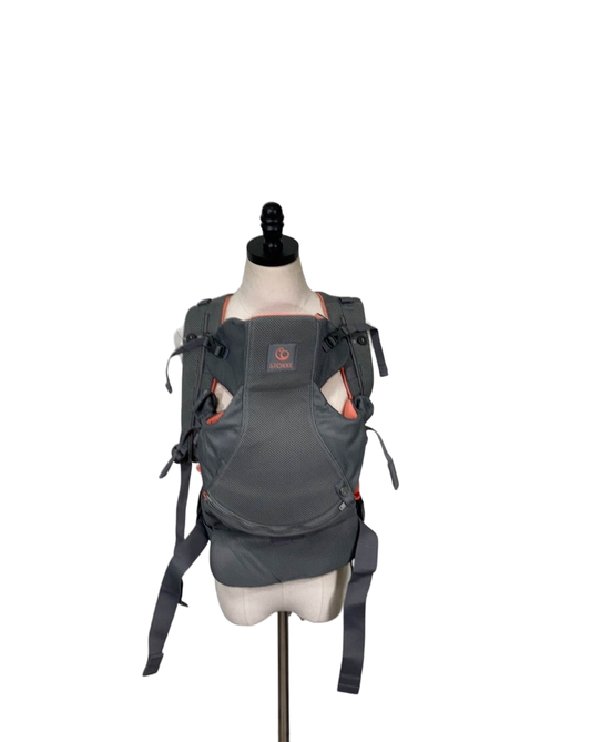  Stokke MyCarrier Front-Only Infant Carrier, Coral Mesh